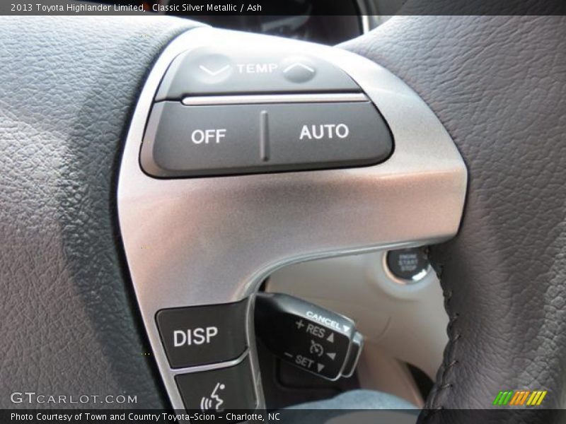 Classic Silver Metallic / Ash 2013 Toyota Highlander Limited