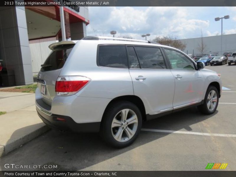Classic Silver Metallic / Ash 2013 Toyota Highlander Limited