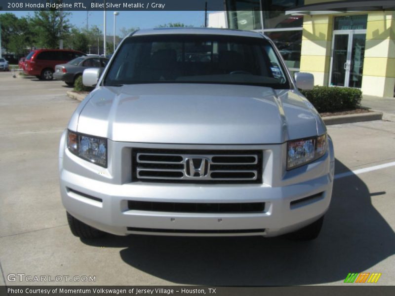 Billet Silver Metallic / Gray 2008 Honda Ridgeline RTL