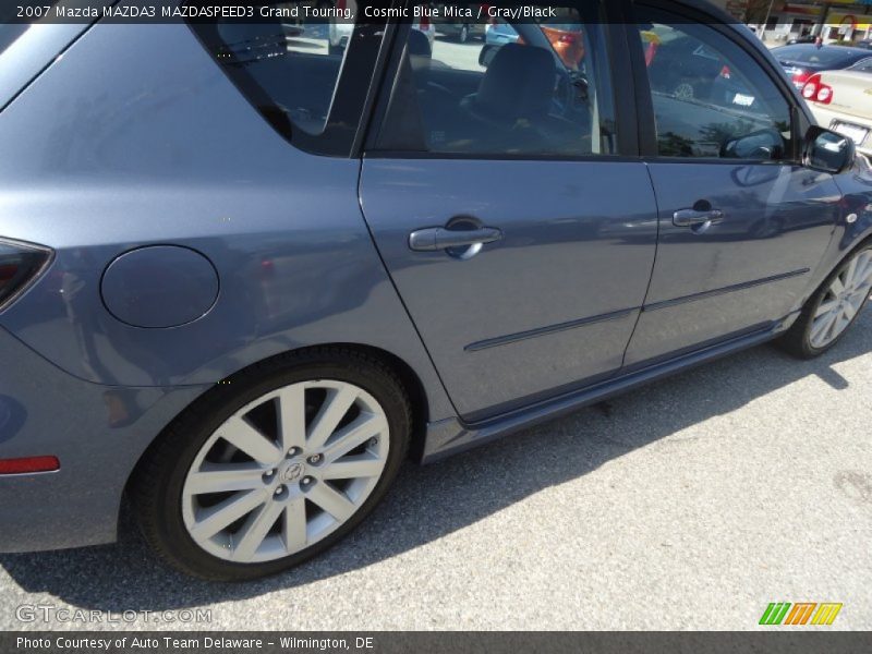 Cosmic Blue Mica / Gray/Black 2007 Mazda MAZDA3 MAZDASPEED3 Grand Touring