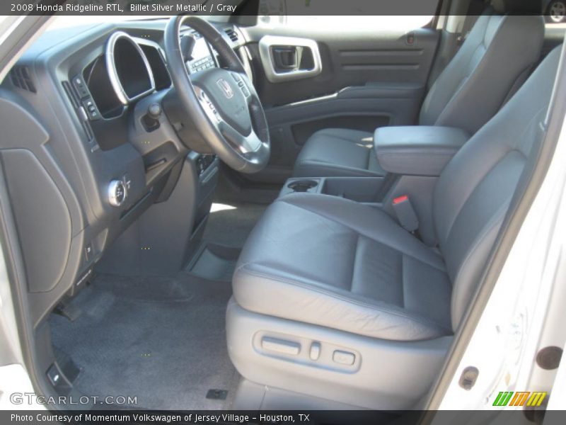 Billet Silver Metallic / Gray 2008 Honda Ridgeline RTL