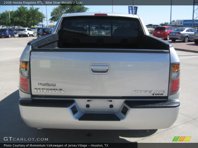 Billet Silver Metallic / Gray 2008 Honda Ridgeline RTL