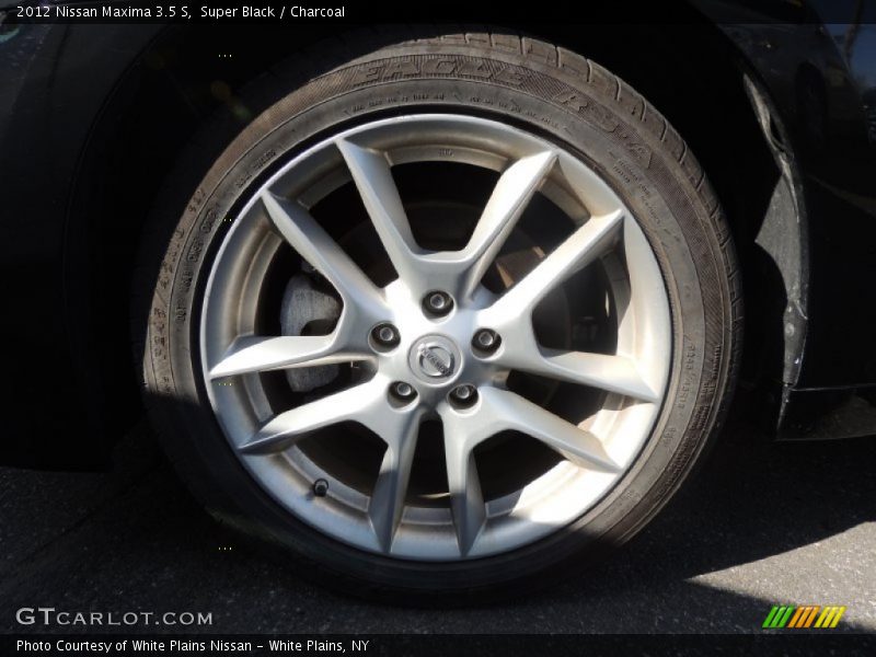 Super Black / Charcoal 2012 Nissan Maxima 3.5 S