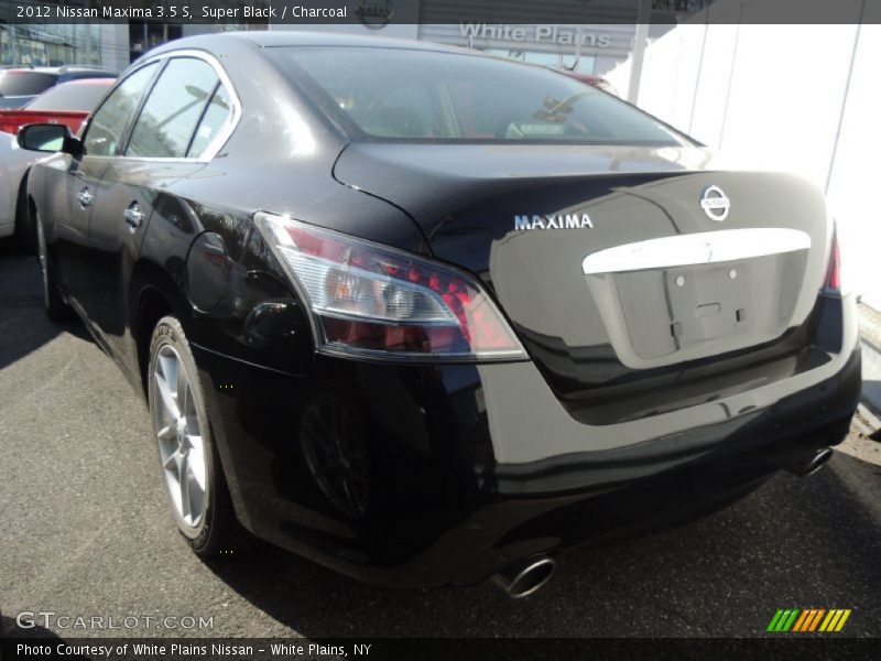 Super Black / Charcoal 2012 Nissan Maxima 3.5 S