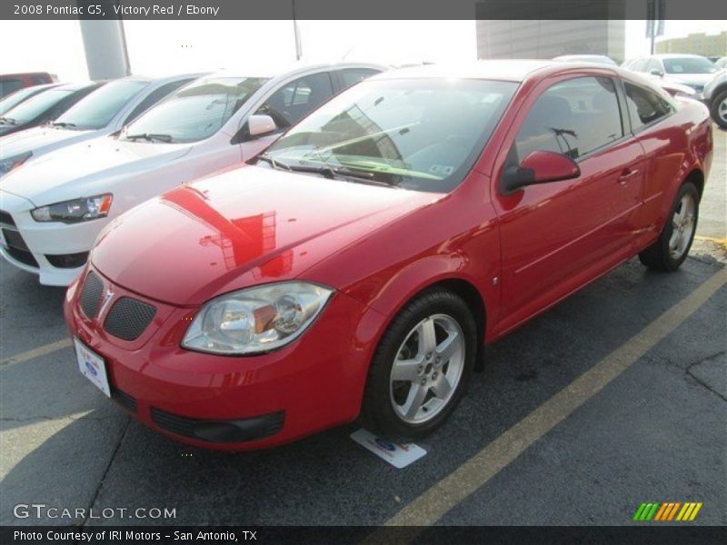 Victory Red / Ebony 2008 Pontiac G5