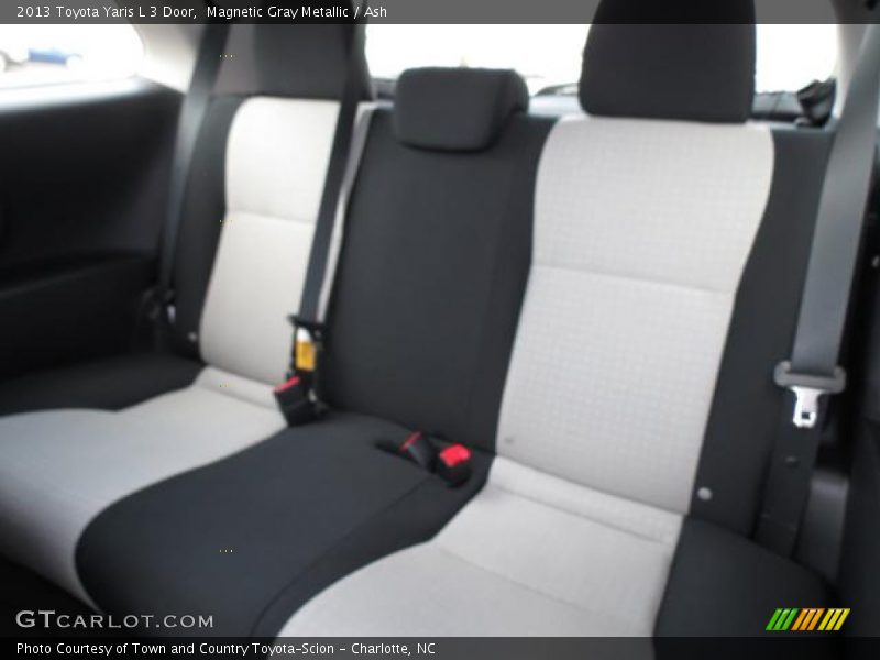 Magnetic Gray Metallic / Ash 2013 Toyota Yaris L 3 Door