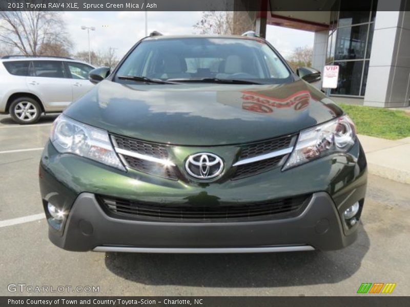  2013 RAV4 XLE Spruce Green Mica