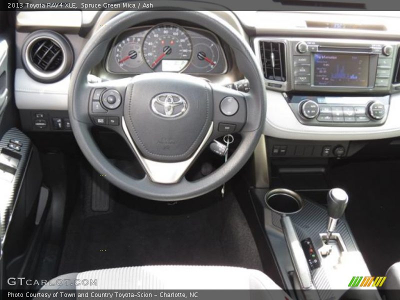 Dashboard of 2013 RAV4 XLE