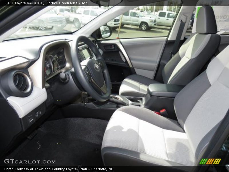  2013 RAV4 XLE Ash Interior