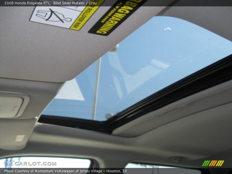 Billet Silver Metallic / Gray 2008 Honda Ridgeline RTL