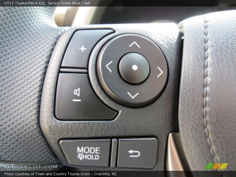 Controls of 2013 RAV4 XLE