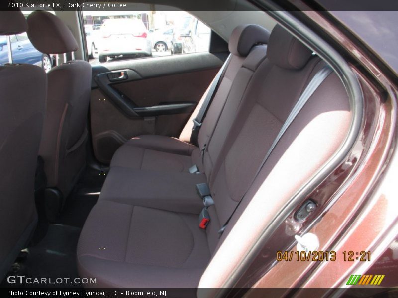 Dark Cherry / Coffee 2010 Kia Forte EX