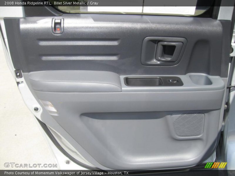 Billet Silver Metallic / Gray 2008 Honda Ridgeline RTL