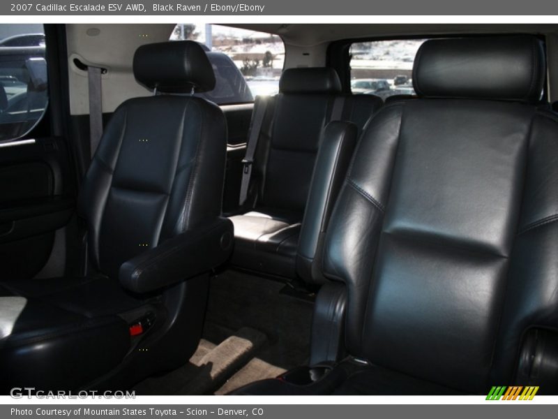 Black Raven / Ebony/Ebony 2007 Cadillac Escalade ESV AWD