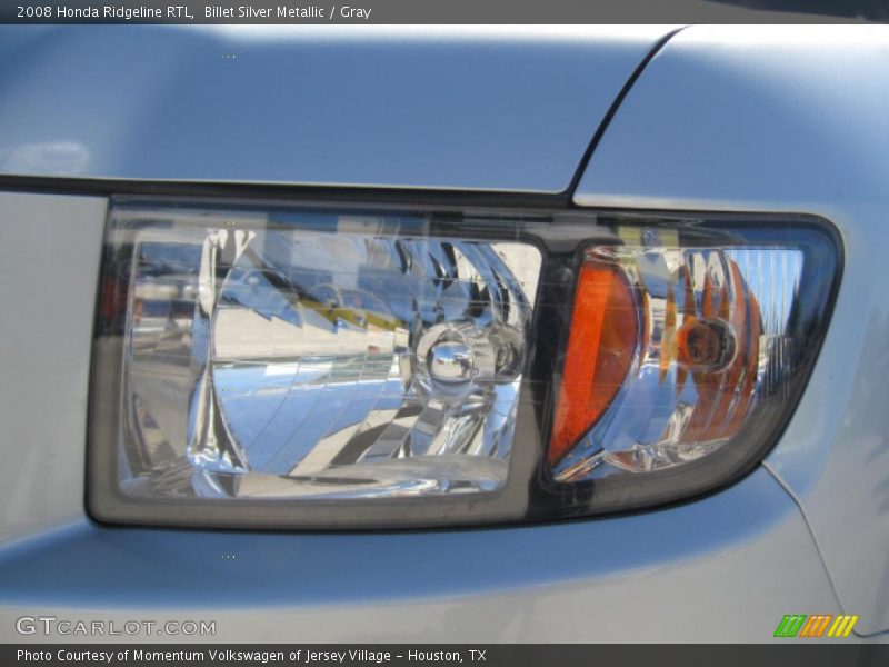Billet Silver Metallic / Gray 2008 Honda Ridgeline RTL
