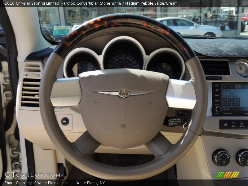  2010 Sebring Limited Hardtop Convertible Steering Wheel