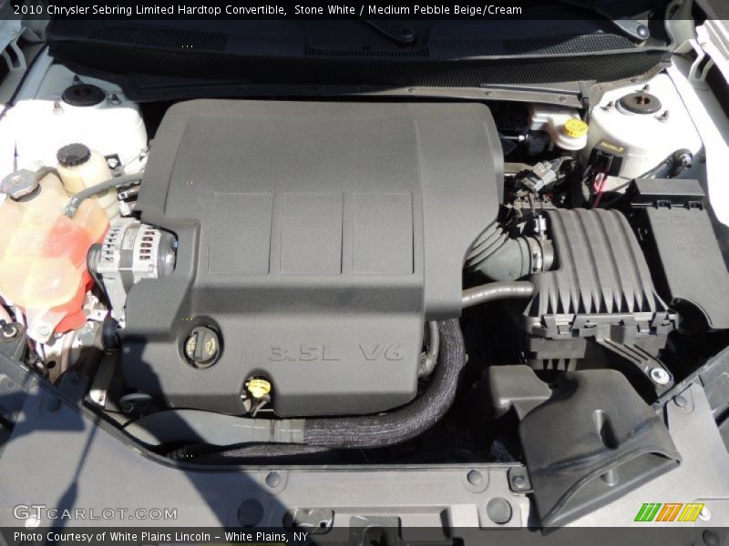  2010 Sebring Limited Hardtop Convertible Engine - 3.5 Liter SOHC 24-Valve V6