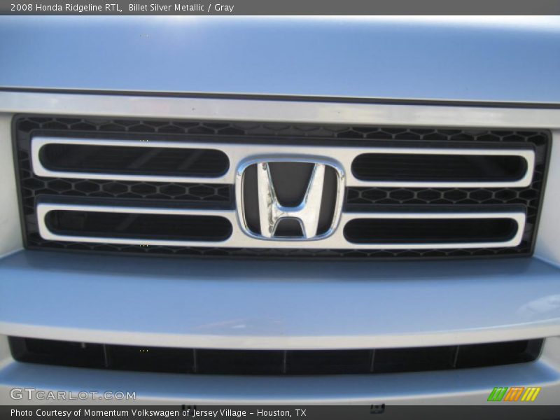 Billet Silver Metallic / Gray 2008 Honda Ridgeline RTL