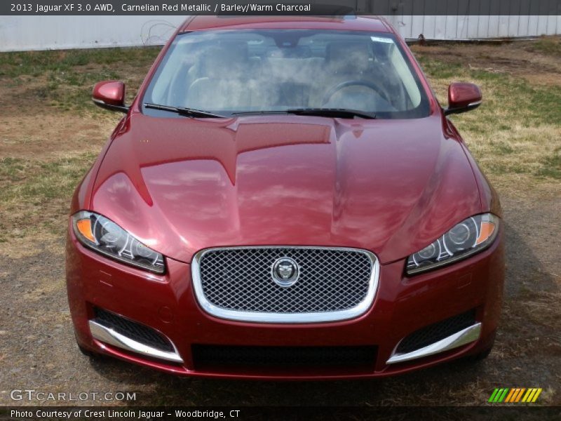  2013 XF 3.0 AWD Carnelian Red Metallic