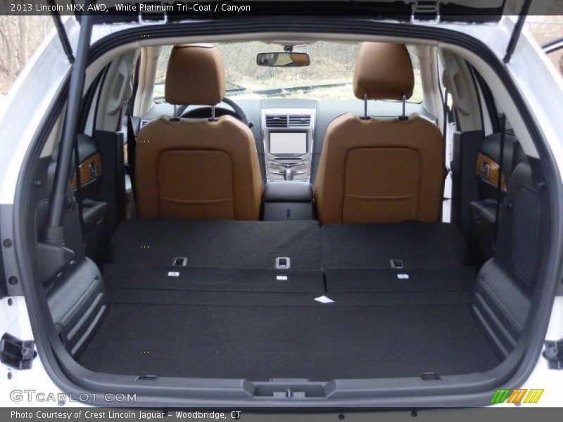 White Platinum Tri-Coat / Canyon 2013 Lincoln MKX AWD
