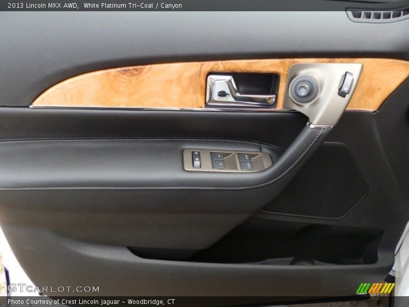 White Platinum Tri-Coat / Canyon 2013 Lincoln MKX AWD