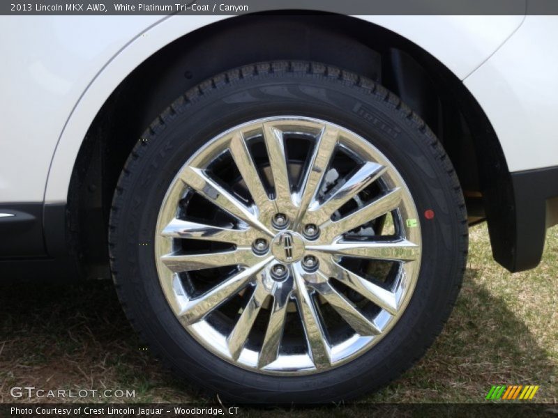 White Platinum Tri-Coat / Canyon 2013 Lincoln MKX AWD