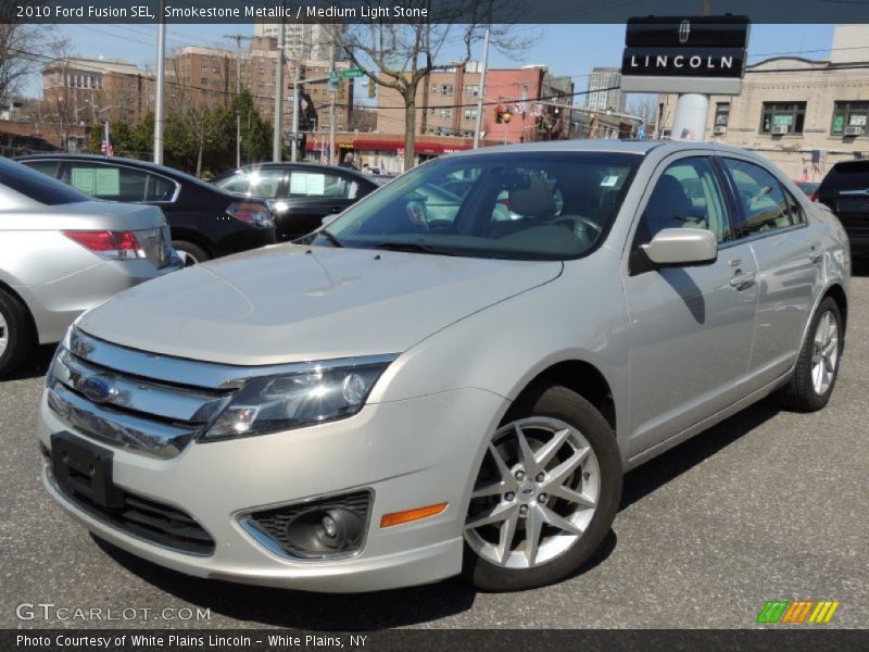 Front 3/4 View of 2010 Fusion SEL