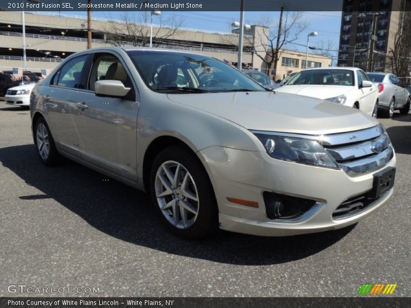 Smokestone Metallic / Medium Light Stone 2010 Ford Fusion SEL