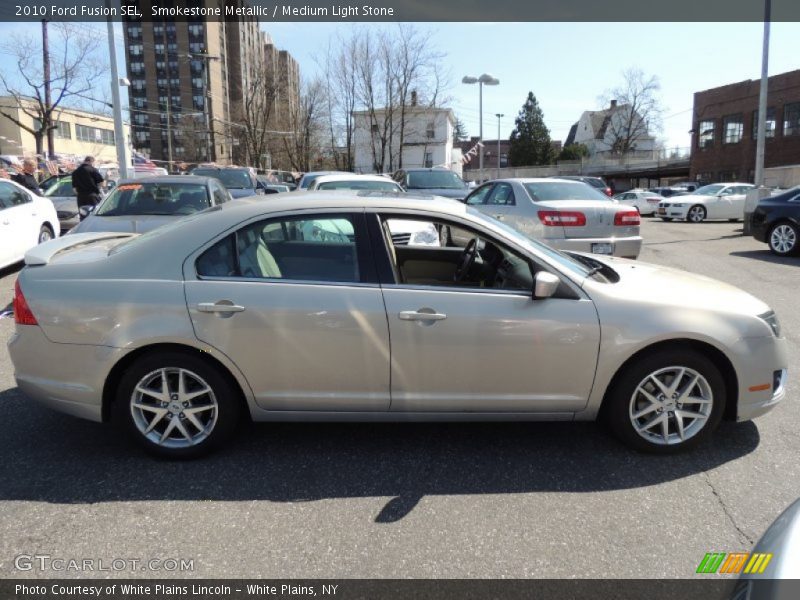 Smokestone Metallic / Medium Light Stone 2010 Ford Fusion SEL