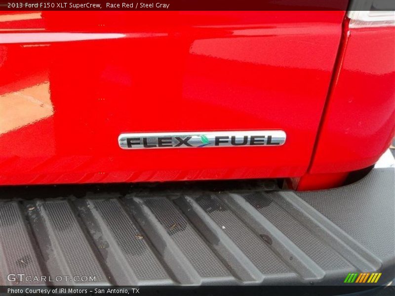 Race Red / Steel Gray 2013 Ford F150 XLT SuperCrew