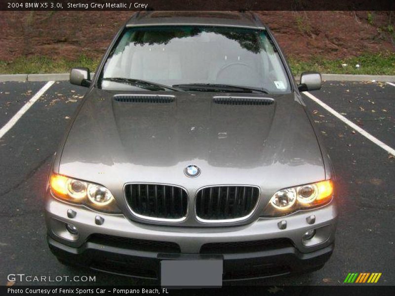 Sterling Grey Metallic / Grey 2004 BMW X5 3.0i