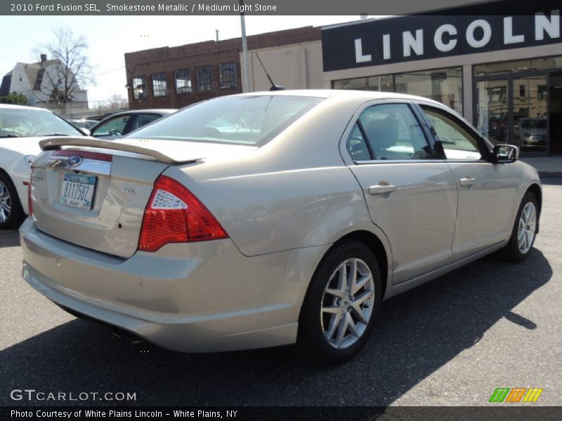 Smokestone Metallic / Medium Light Stone 2010 Ford Fusion SEL