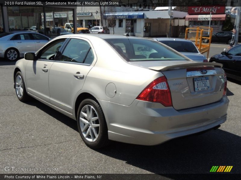 Smokestone Metallic / Medium Light Stone 2010 Ford Fusion SEL