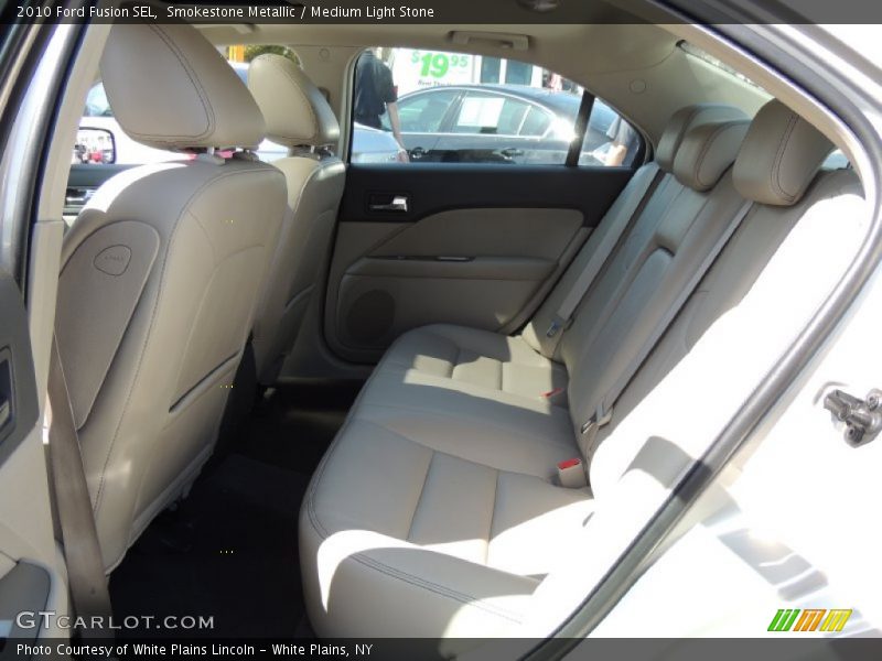Smokestone Metallic / Medium Light Stone 2010 Ford Fusion SEL