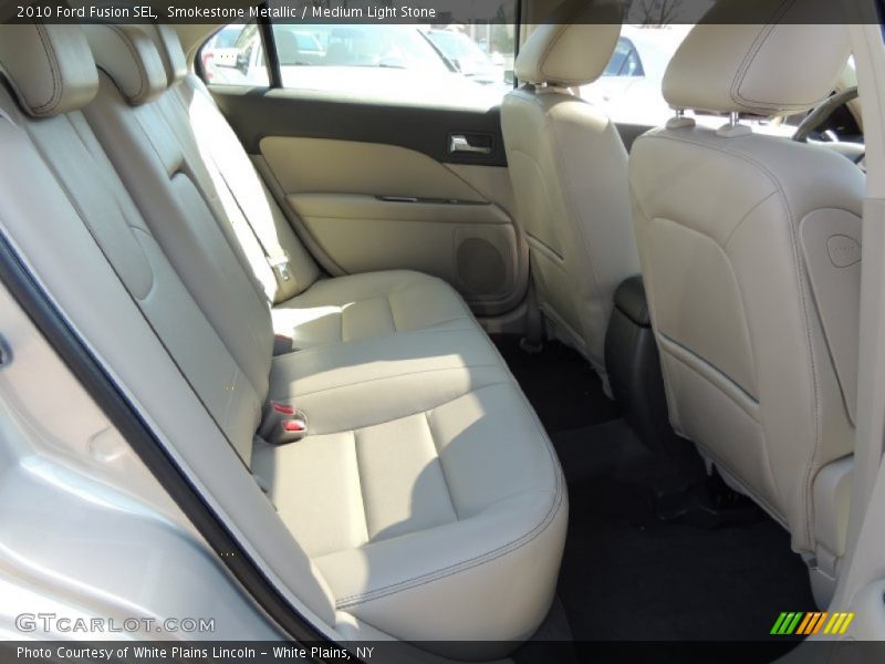 Rear Seat of 2010 Fusion SEL