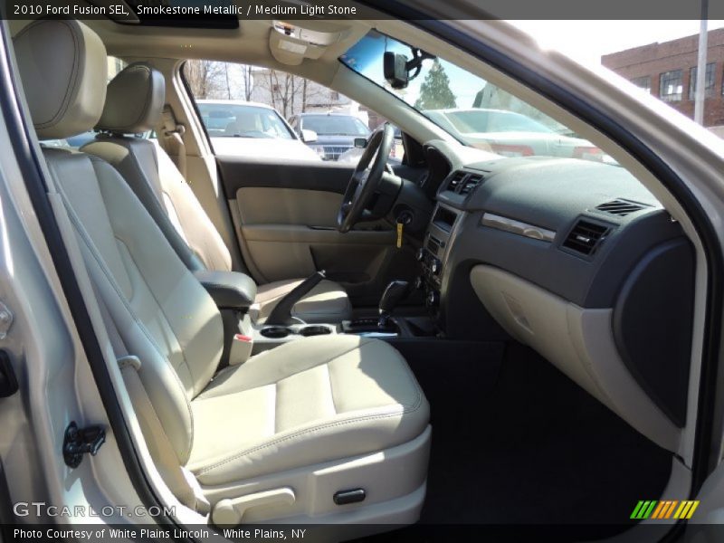 Smokestone Metallic / Medium Light Stone 2010 Ford Fusion SEL