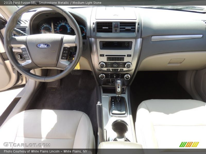 Smokestone Metallic / Medium Light Stone 2010 Ford Fusion SEL