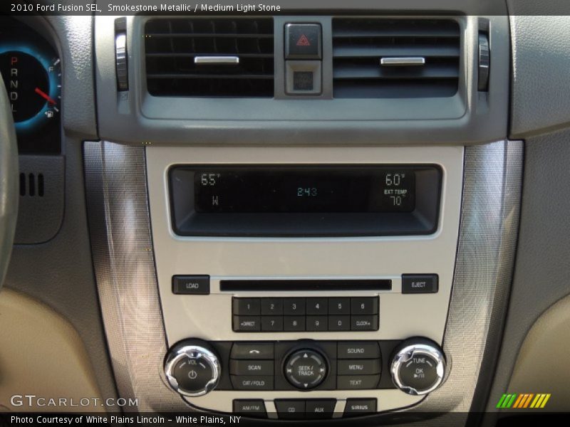 Smokestone Metallic / Medium Light Stone 2010 Ford Fusion SEL