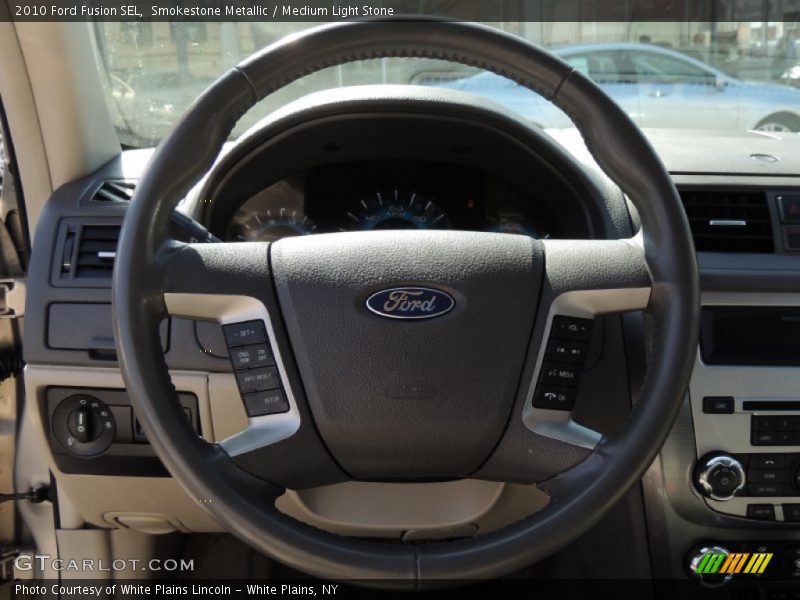 Smokestone Metallic / Medium Light Stone 2010 Ford Fusion SEL