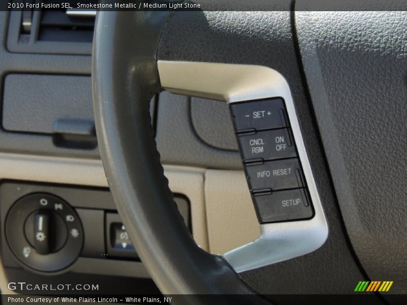 Smokestone Metallic / Medium Light Stone 2010 Ford Fusion SEL