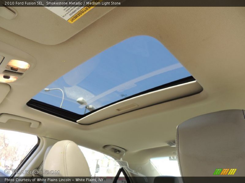 Smokestone Metallic / Medium Light Stone 2010 Ford Fusion SEL