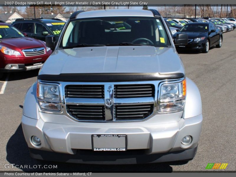 Bright Silver Metallic / Dark Slate Gray/Light Slate Gray 2007 Dodge Nitro SXT 4x4