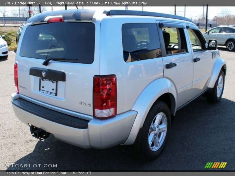 Bright Silver Metallic / Dark Slate Gray/Light Slate Gray 2007 Dodge Nitro SXT 4x4