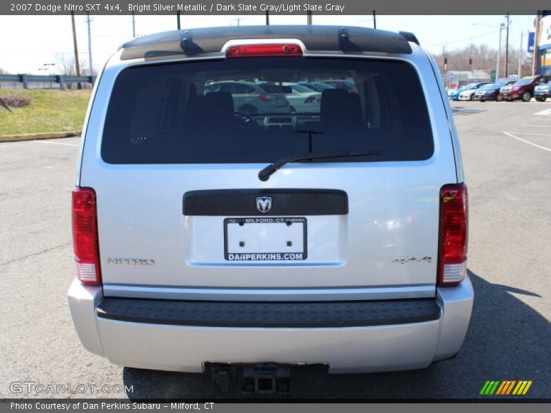Bright Silver Metallic / Dark Slate Gray/Light Slate Gray 2007 Dodge Nitro SXT 4x4