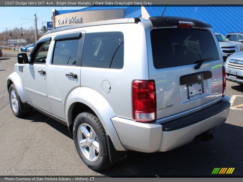 Bright Silver Metallic / Dark Slate Gray/Light Slate Gray 2007 Dodge Nitro SXT 4x4
