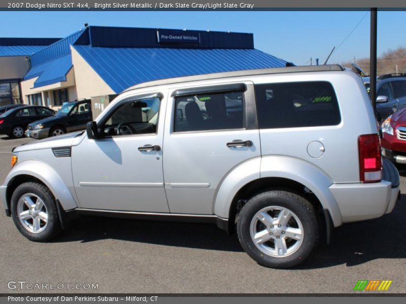 Bright Silver Metallic / Dark Slate Gray/Light Slate Gray 2007 Dodge Nitro SXT 4x4