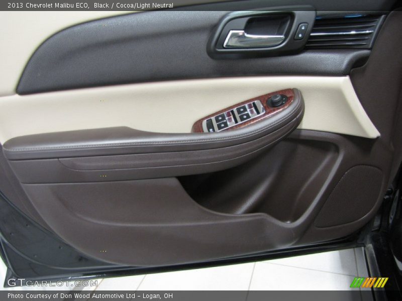 Black / Cocoa/Light Neutral 2013 Chevrolet Malibu ECO