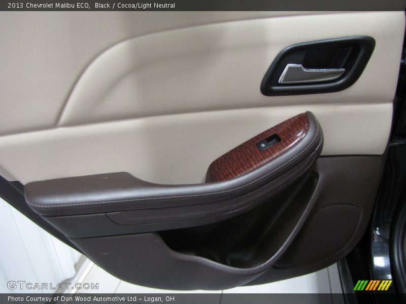 Black / Cocoa/Light Neutral 2013 Chevrolet Malibu ECO