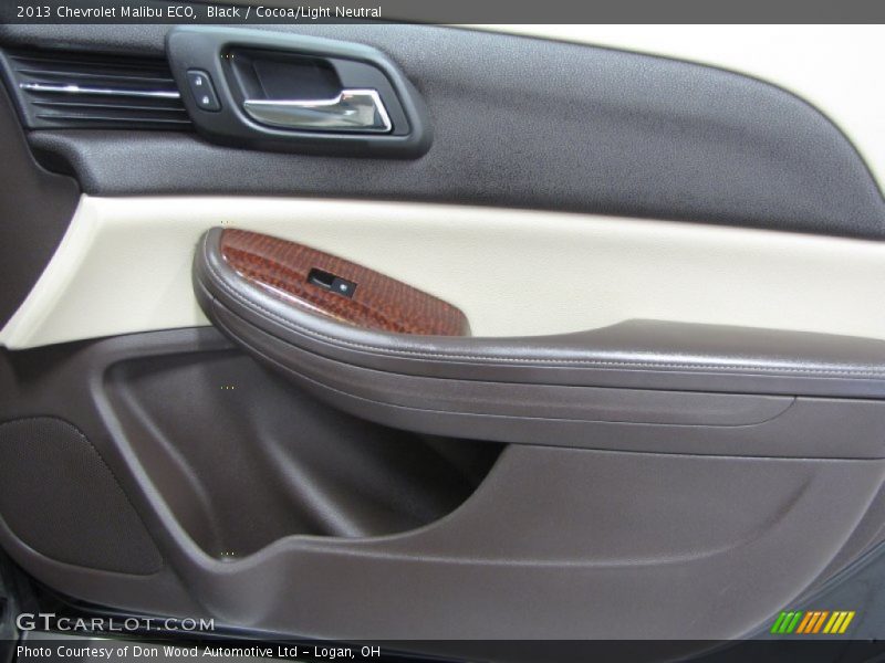Black / Cocoa/Light Neutral 2013 Chevrolet Malibu ECO