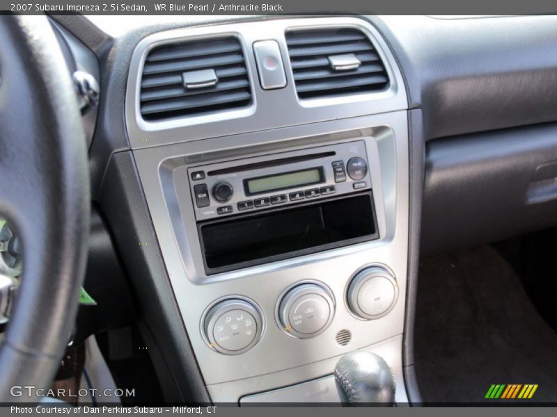 Controls of 2007 Impreza 2.5i Sedan